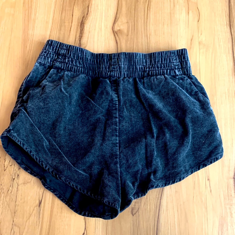 High waist corduroy shorts 6/6x